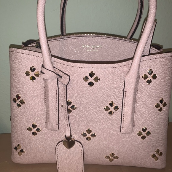 kate spade Handbags - Margaux Spade stud Kate spade satchel warm vellum